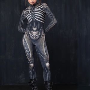 BADINKA RAVE CATSUIT HALLOWEEN